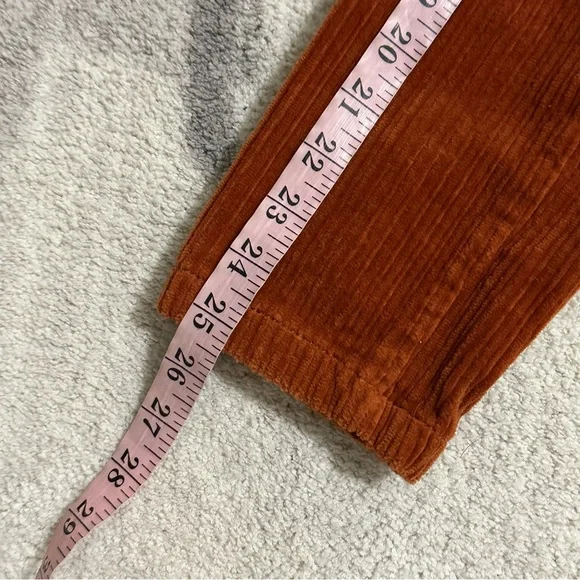 CAbi Corduroy Double Breasted 'Professor Peacoat' Rust / Burnt Orange - Picture 14 of 16